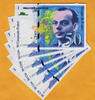 France 50 Francs France Collection of 6 Different (A to W) Prefix 1994 P-157Ac UNC -