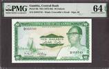 Gambia Gambia 10 Dalasis Pick-6b ND (1972-86) Ch UNC PMG 64 EPQ -