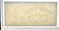 Northern Ireland Northern Ireland, Belfast Banking Company Limited (1920-25) WATERMARK Paper AU++ -