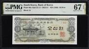 South Korea  South Korea 50 Won ND (1969) Block # 24 Pick-40a Superb GEM... 214,71 EUR  + 19,75 EUR frais d'envoi