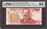 New Zealand  New Zealand $100 ND (1992) SOLID Serial 444444 Pick-181a CH... 600,36 EUR  + 42,94 EUR frais d'envoi