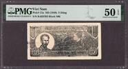Vietnam  Vietnam 5 Dong ND (1948) Block- MK Pick-17a About UNC PMG 50 EPQ  236,19 EUR  + 19,75 EUR frais d'envoi