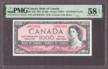 Canada  Canada $1000 QEII 1954 Lawson-Bouey BC-44d Pick-83d About UNC PM... 1802,81 EUR  + 42,94 EUR frais d'envoi