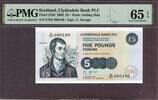Scotland  Scotland 5 Pounds 2002 LOW Serial 000180 Pick-218d GEM UNC PMG... 85,88 EUR  + 19,75 EUR frais d'envoi