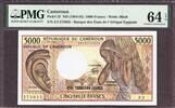 Cameroon  Cameroun / Cameroon 5000 Francs ND (1984-92) Pick-22 CH UNC PM... 193,25 EUR  + 19,75 EUR frais d'envoi