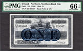 Ireland Pound Northern Ireland One Pick-178b GEM UNC PMG 66 EPQ -