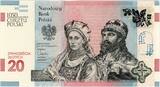 POLAND / POLEN 20 zlotych 2014 1050th Anniversary of the baptism of Poland SPL