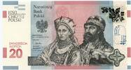   20 zlotych 2015, Commemorative Banknote, 1050 Anniversary of Polish Ba... 425,00 EUR  + 10,00 EUR frais d'envoi