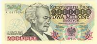 POLAND / POLEN 2.000.000 zlotych 1993 UNC 155,00 EUR  + 10,00 EUR frais d'envoi
