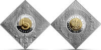 POLAND / POLEN 5 zlotych 250 anniversary of the establishment of the Warsaw Mint -