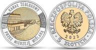 POLAND / POLEN 5 zlotych 2023 Navigation channel through the Vistula Spi... 200,00 EUR  + 10,00 EUR frais d'envoi