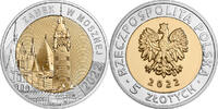 POLAND / POLEN 5 zlotych 2022 Moszna Castle, mint bag, 100 coins UNC 200,00 EUR  + 10,00 EUR frais d'envoi