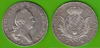 Bayern 1/2 Konventionstaler Karl Theodor, 1777-1799, toll erhalten -