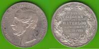 Hannover Taler Georg V. 1851-1866, Waterloo, sehr hübsch -