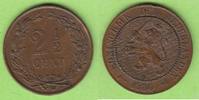 Niederlande 2 1/2 Cent hübsch -