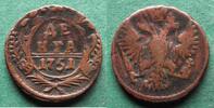 Russland Denga Elisabeth I. 1741-1761 -