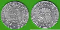 Schleswig-Holstein 10/100 Verrechnungsmarke Notgeld der Gold-Girobank Schleswig-Holstein -
