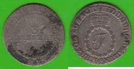 Sachsen-Hildburghausen 3 Kreuzer Friedrich 1784-1826, sehr selten, AKS-Bewertung LP -