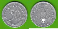 Drittes Reich 50 Reichspfennig besserer Jahrgang -