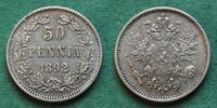 Finnland 50 Penniä Alexander III. 1881-1994 -