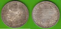 Hannover Vereinstaler Georg V. 1851-1866, Vereinigung mit Ostfriesland, Prachtstück, selten -
