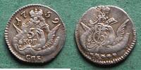 Russland 5 Kopeken Elisabeth I. 1741-1761, hübsch -