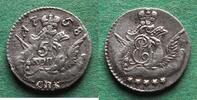 Russland 5 Kopeken Elisabeth I. 1741-1761, hübsch -