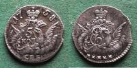 Russland 5 Kopeken Elisabeth I. 1741-1761, hübsch -