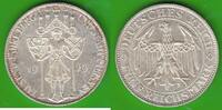Weimarer Republik 5 Reichsmark 1000 Jahre Burg und Stadt Meißen, hübsch -
