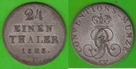 Hannover 1/24 Taler George IV. 1820-1830 -
