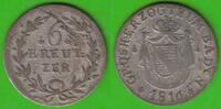 Baden 6 Kreuzer Carl Ludwig Friedrich 1811-1818 -