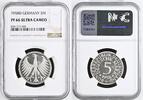 BRD 5 Deutsche Mark Polierte Platte, proof, Prachtstück, sehr selten -