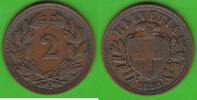 Schweiz 2 Rappen -