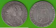 Großbritannien 1/2 Crown William III. und Mary II. 1688-1694 -