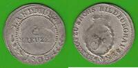 Sachsen-Hildburghausen 3 Kreuzer Friedrich 1784-1826, überdurchschnittlich -