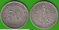 Kaiserreich 50 Pfennig besserer Jahrgang -
