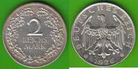 Weimarer Republik 2 Reichsmark -