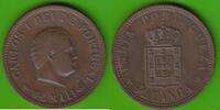Portugiesisch-Indien 1/2 Tanga Carlos I. 1889-1901, hübsch -