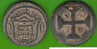 Portugiesisch-Indien Diu 20 Bazarucos Maria I. 1786-1799, selten -