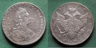 Russland Rubel Katharina II. 1762-1796, hübsch -