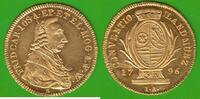 Mainz 1/2 Dukat 1796 Abschlag Stempel 3 Kreuzer GOLD, Friedrich Karl Joseph von Erthal 1774-1802, sehr hübsch, äußerst selten -