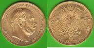 Preußen 10 Mark GOLD, Wilhelm I. 1861-1888, toll erhalten -