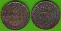 Oldenburg 3 Schwaren Nicolaus Friedrich Peter 1853-1900 -