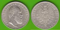 W&uuml;rttemberg 2 Mark 1888 Karl 1864-1891, seltener Jahrgang attraktives se... 189,00 EUR  + 6,50 EUR frais d'envoi