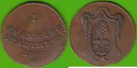 Augsburg Stadt 1 Pfennig 1800 mit verkehrtem Z ! attraktives sehr sch&ouml;n 19,49 EUR  + 4,00 EUR frais d'envoi