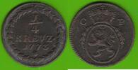 Pfalz Kurlinie 1/4 Kreuzer 1773 Karl Theodor 1742-1799 gutes sehr sch&ouml;n,... 16,95 EUR  + 4,00 EUR frais d'envoi