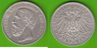 Baden 5 Mark 1895 Friedrich I. 1856-1907 sehr sch&ouml;n, Randfehler 82,50 EUR  + 6,50 EUR frais d'envoi