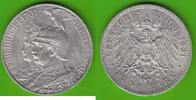 Preu&szlig;en 5 Mark 1901 Wilhelm II. 1888-1918, 200 Jahre K&ouml;nigreich vz-/vz-st 99,50 EUR  + 6,50 EUR frais d'envoi