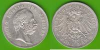 Sachsen 5 Mark 1903 Georg 1902-1904 ss+/vz- 114,90 EUR  + 6,50 EUR frais d'envoi