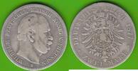 Preu&szlig;en 2 Mark 1877 B Wilhelm I. 1861-1888 gutes sch&ouml;n 24,95 EUR  + 4,00 EUR frais d'envoi